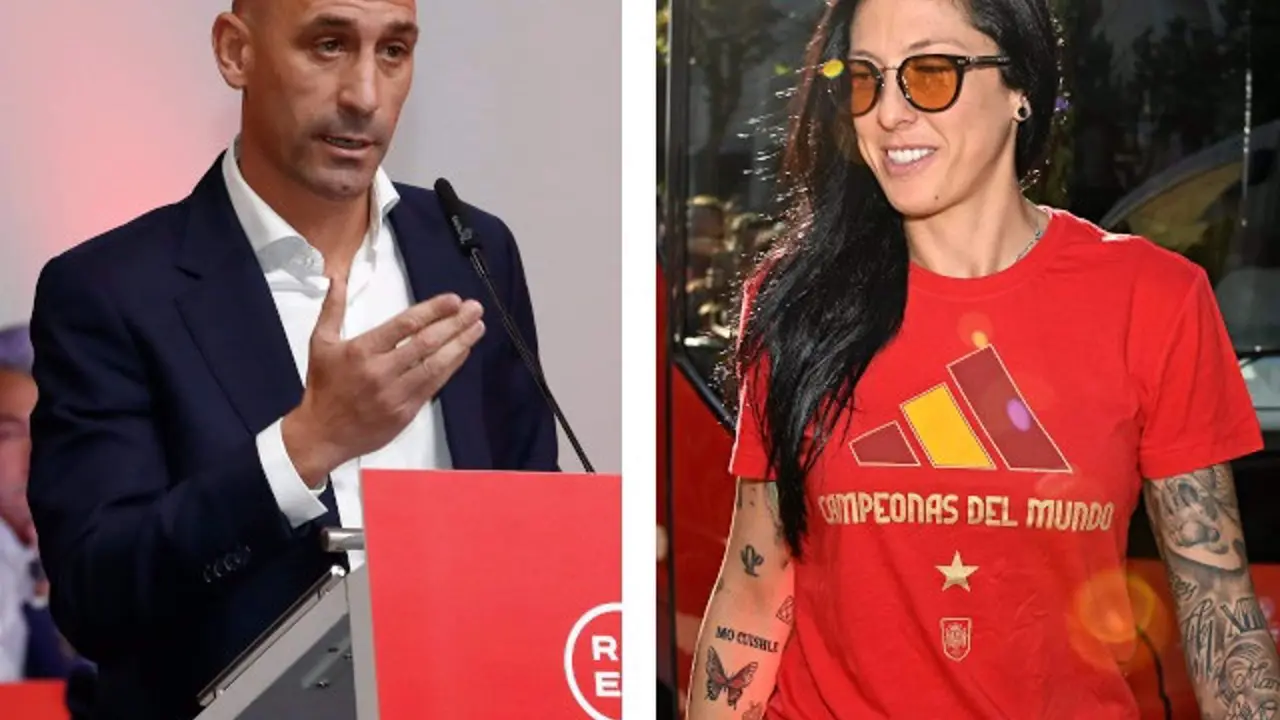  Luis Rubiales y Jennifer Hermoso 