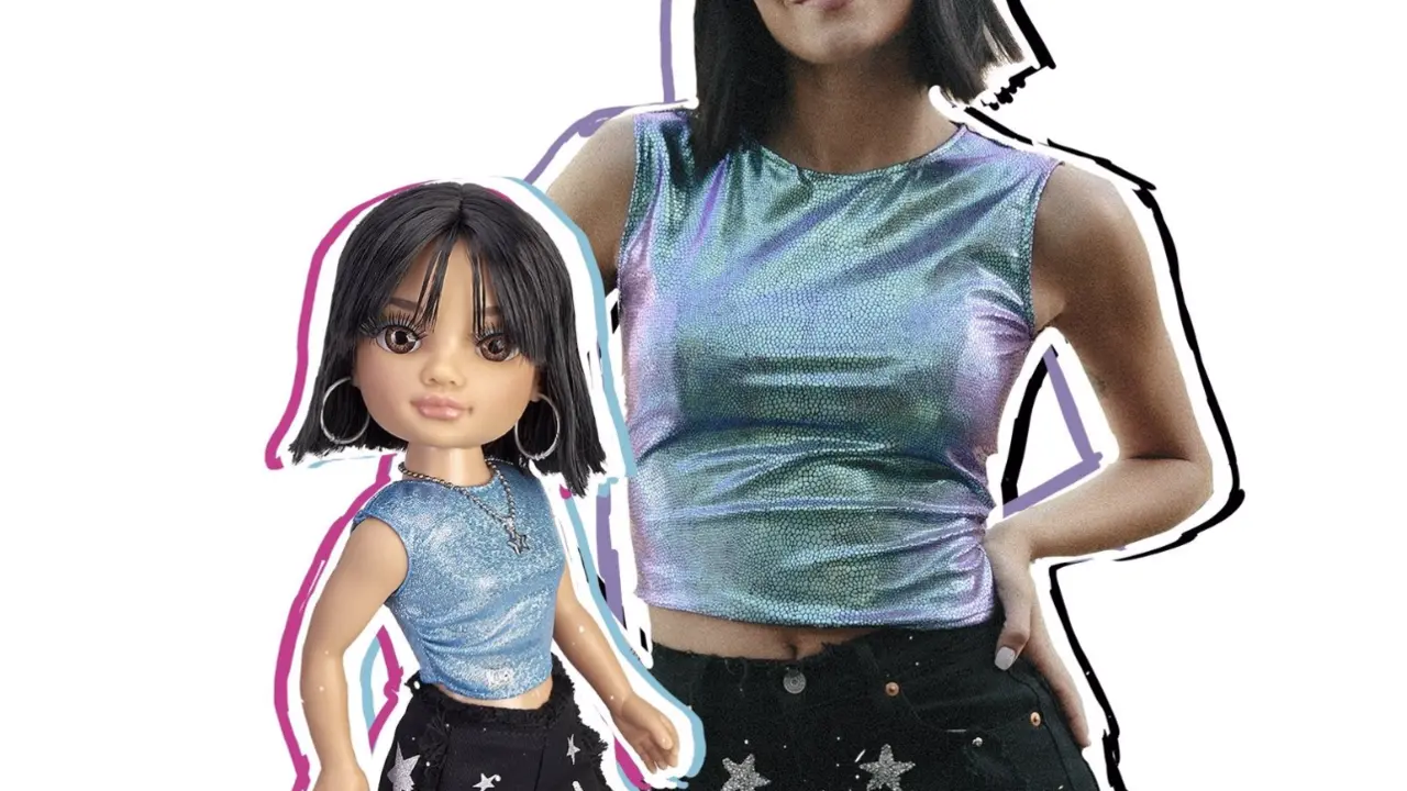  La cantante Aitana, "primera celebridad" con su propia mu&ntilde;eca Nancy 