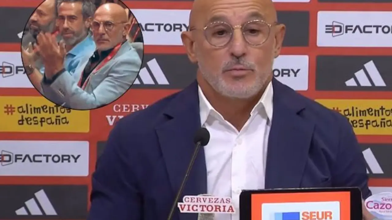  Luis de la Fuente durante la convocatoria de Espa&ntilde;a para la Clasificaci&oacute;n de la EURO 2024 - CLASIFICACI&Oacute;N EURO 2024 