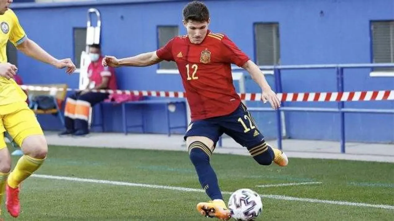  Fran Garc&iacute;a en las categor&iacute;as inferiores de la selecci&oacute;n espa&ntilde;ola 