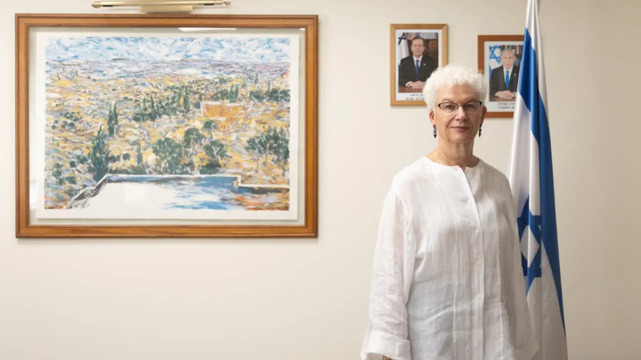  La embajadora de Israel en Espa&ntilde;a, Rodica Radian-Gordon - Eduardo Parra - Europa Press 