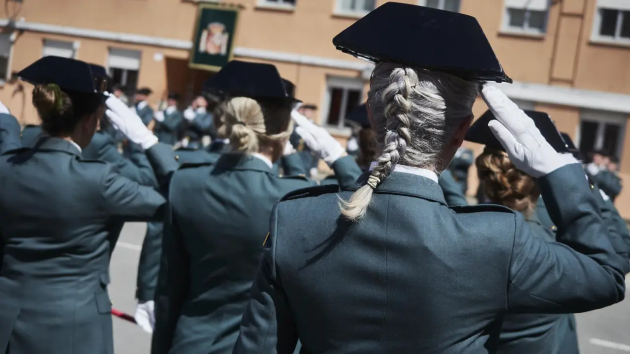  Archivo - Varios mujeres Guardia Civil durante un acto conmemorativo del 35 aniversario de la incorporaci&oacute;n de la mujer en la Guardia Civil - Eduardo Sanz - Europa Press - Archivo 