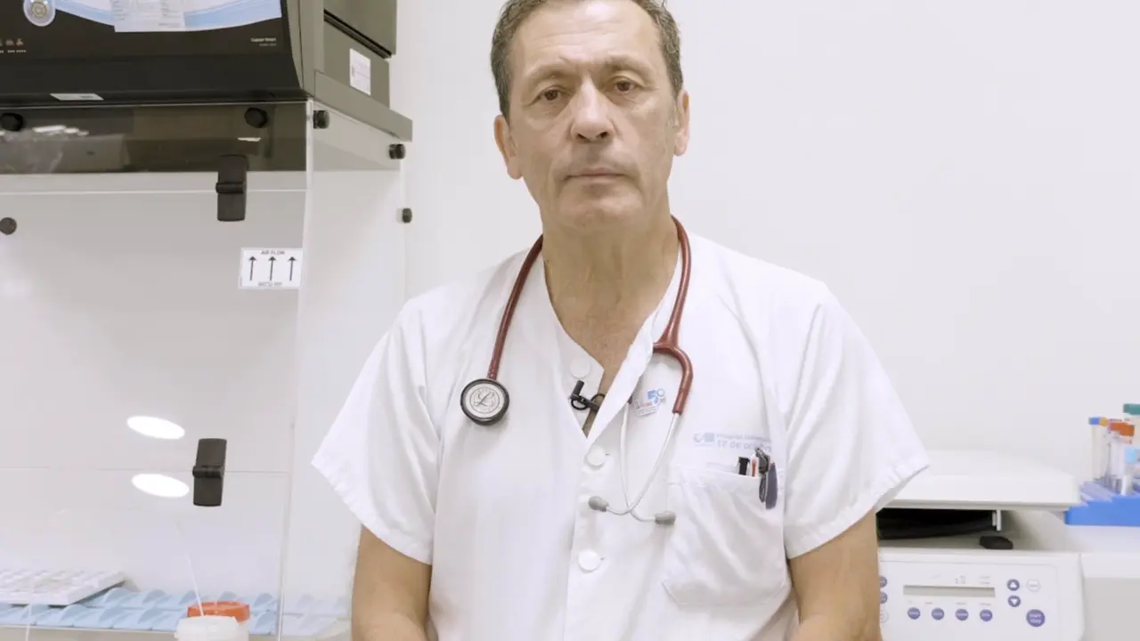  Luis Paz-Ares, investigador coordinador del ensayo, jefe de Servicio de Oncolog&iacute;a del Hospital 12 de Octubre y director de la Unidad de Investigaci&oacute;n en c&aacute;ncer de pulm&oacute;n CNIO-H12O - HOSPITAL 12 DE OCTUBRE 