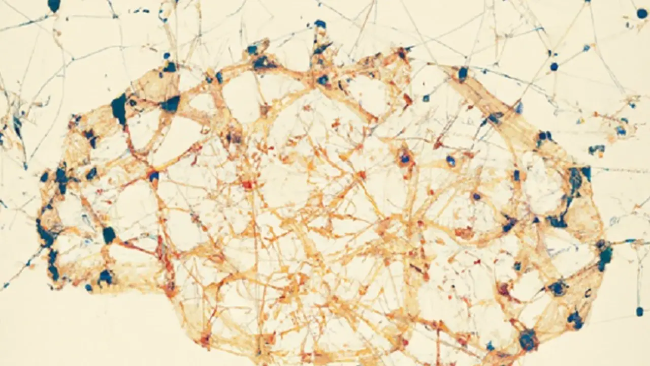  Archivo - Cerebro afectado por la esquizofrenia. - IVANA OLL&Agrave; - Archivo 