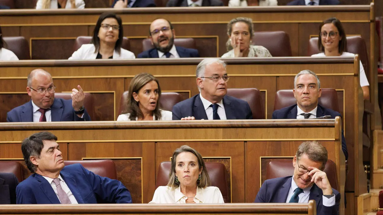  La bancada del PP en el Congreso 