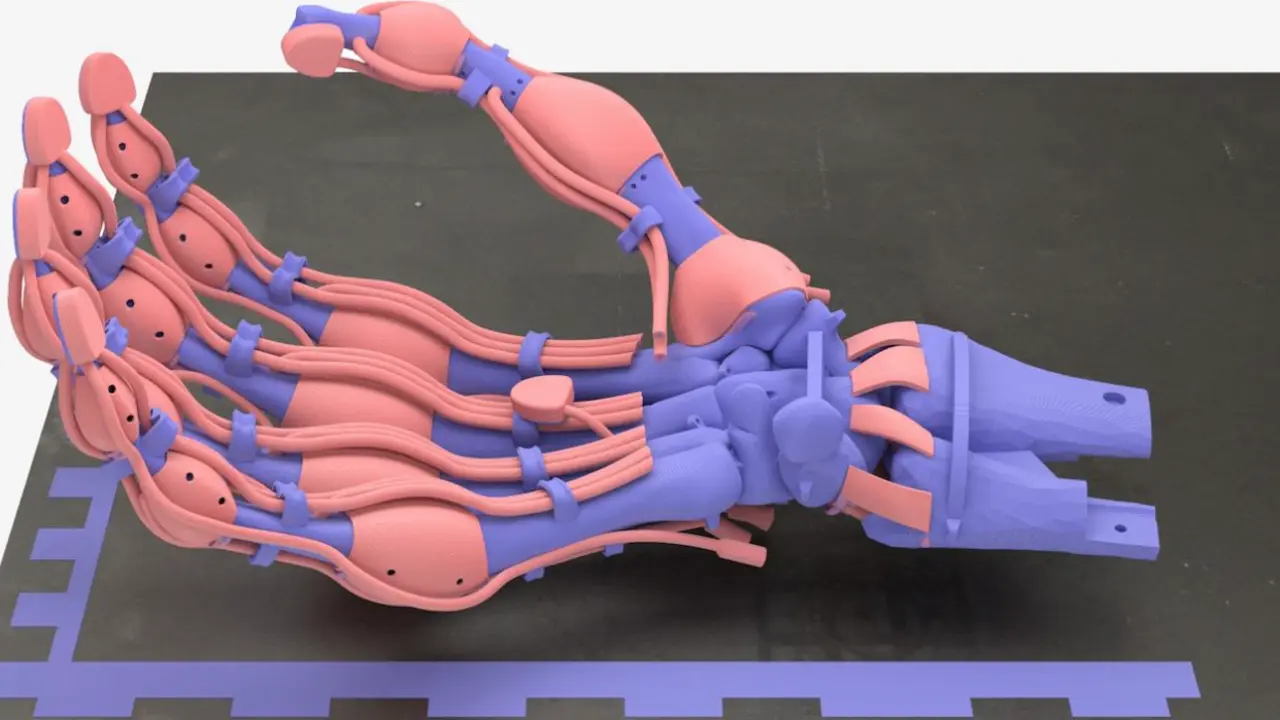  Mano rob&oacute;tica 