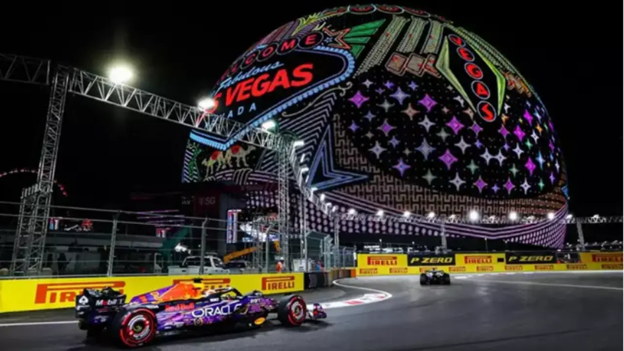  Max Verstappen en el GP de Las Vegas 