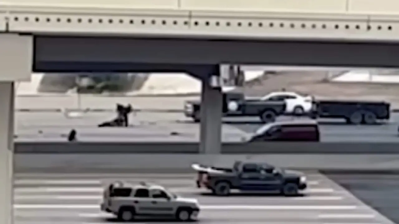  John Lally rescatando al oficial del tiroteo 