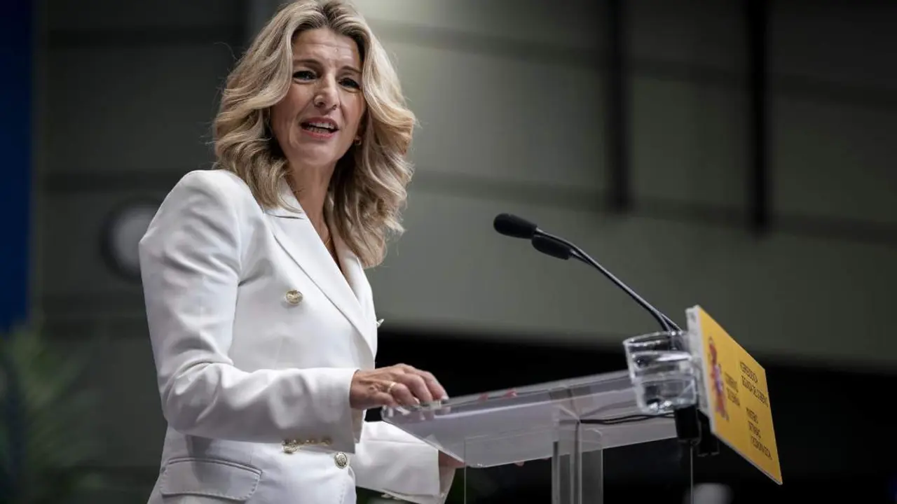  La vicepresidenta segunda y ministra de Trabajo y Econom&iacute;a Social, Yolanda D&iacute;az - A. P&eacute;rez Meca - Europa Press 