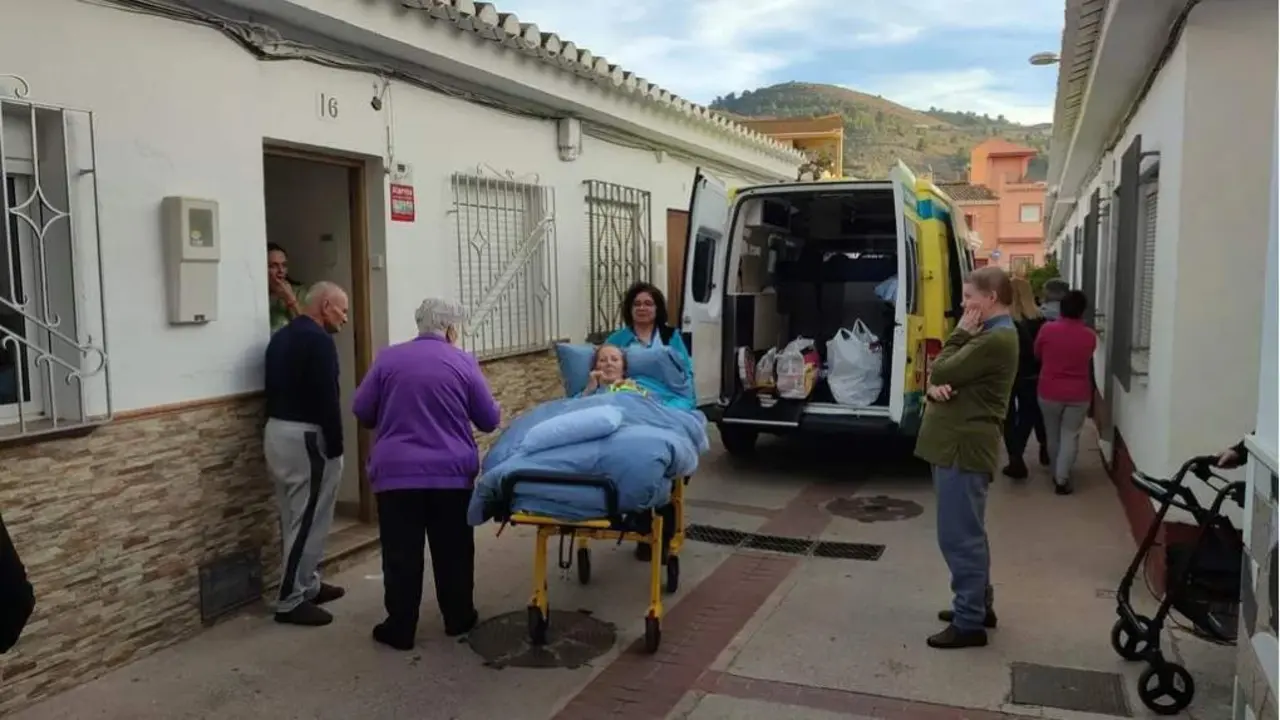  Josefa en la llegada a su pueblo 