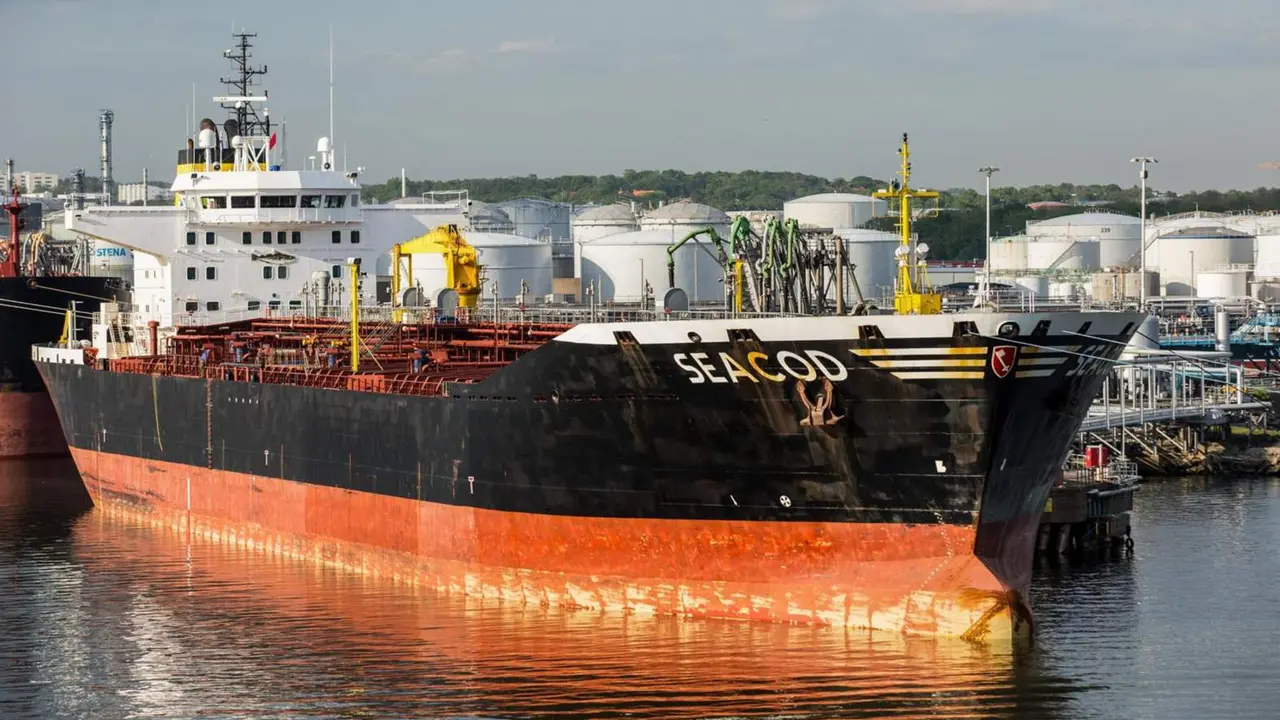  Archivo - El petrolero alem&aacute;n 'Seacod' anclado en Gotemburgo, Suecia, en una imagen de archivo - KAROL SEREWIS / ZUMA PRESS / CONTACTOPHOTO 