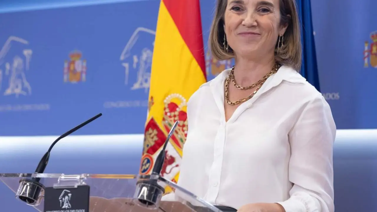  Archivo - La portavoz del PP en el Congreso y secretaria general del partido, Cuca Gamarra, ofrece una rueda de prensa en el Congreso de los Diputados, a 21 de noviembre de 2023, en Madrid (Espa&ntilde;a). Durante la rueda de prensa, Gamarra ha abordado cuestion - Eduardo Parra - Europa Press - Archivo 