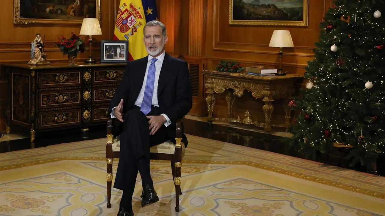  El rey Felipe VI en su discurso de Navidad 