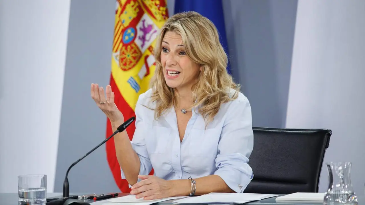  Archivo - La vicepresidenta segunda y ministra de Trabajo y Econom&iacute;a Social, Yolanda D&iacute;az. - Alejandro Mart&iacute;nez V&eacute;lez - Europa Press - Archivo 