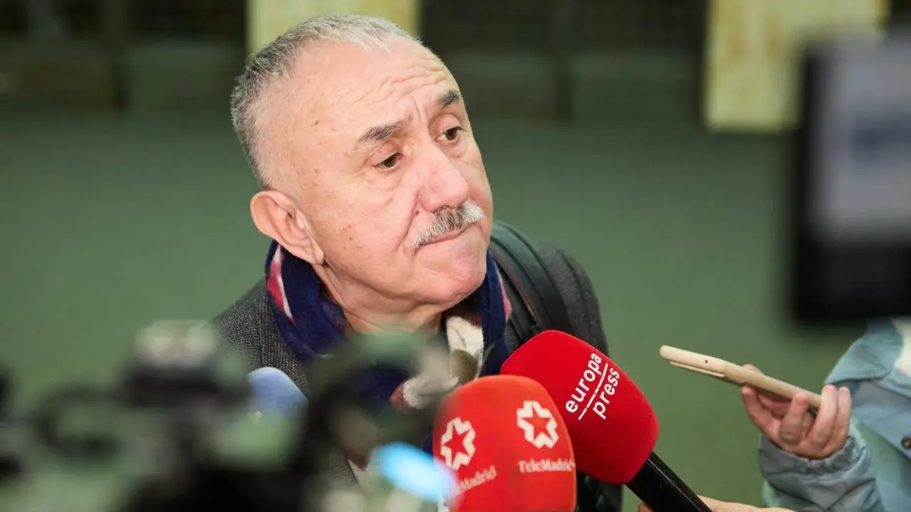  El secretario general de UGT, Pepe &Aacute;lvarez. - Jes&uacute;s Hell&iacute;n - Europa Press 