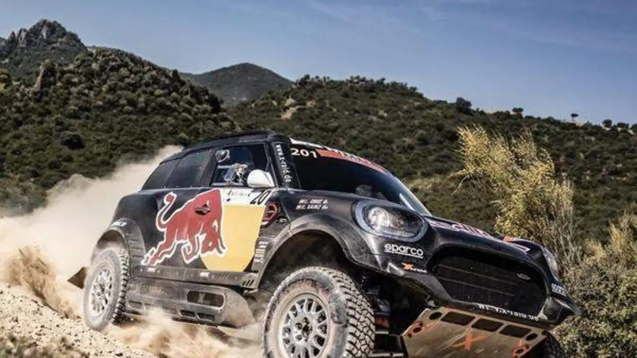  Carlos Sainz en el Rally de Andaluc&iacute;a. Twitter 