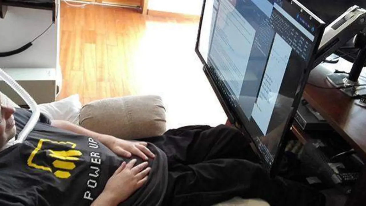  Otto Knoke y su lucha contra la ELA. Imagen: Asociaci&oacute;n Espa&ntilde;ola de ELA 