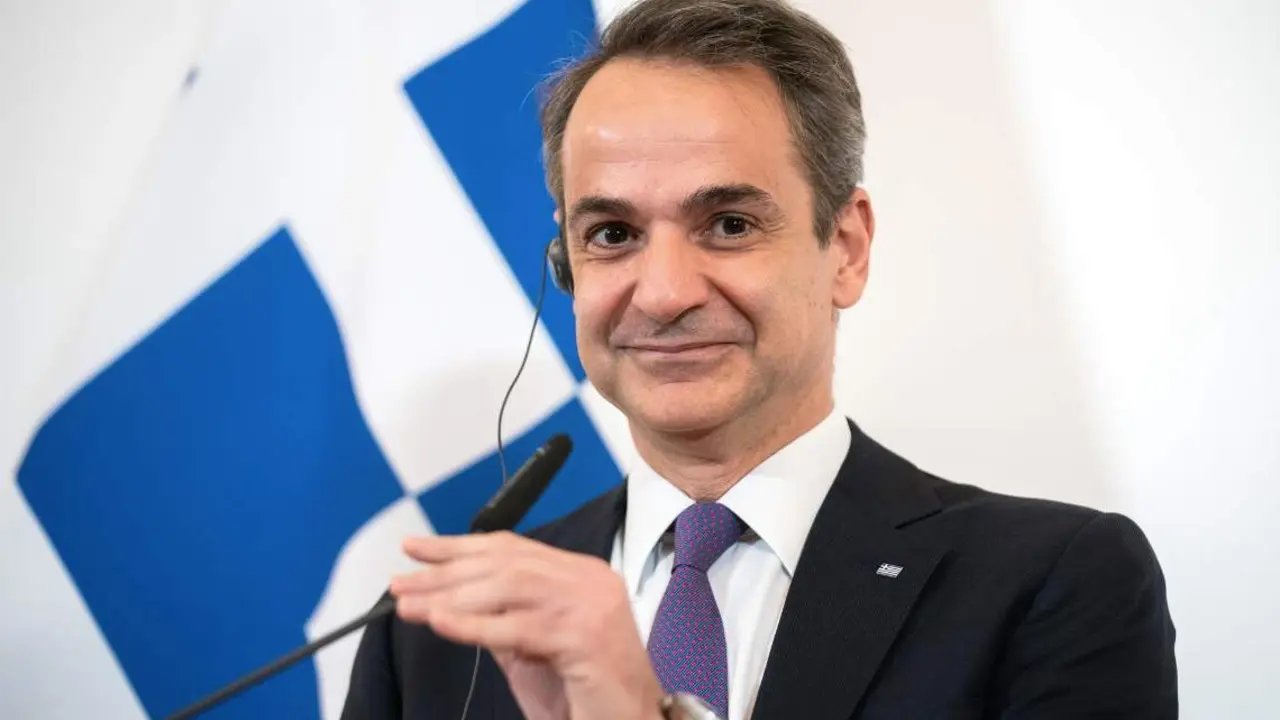  Archivo - El primer ministro griego, Kyriakos Mitsotakis. - Georg Hochmuth/APA/dpa - Archivo 