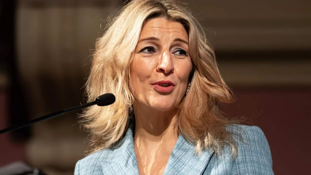  La vicepresidenta segunda y ministra de Trabajo y Econom&iacute;a Social, Yolanda D&iacute;az, interviene durante un acto de CERMI para abordar la reforma del art&iacute;culo 49 de la Constituci&oacute;n, en el Ateneo de Madrid, a 17 de enero de 2024, en Madrid (Espa&ntilde;a). El acto est - Diego Radam&eacute;s - Europa Press 