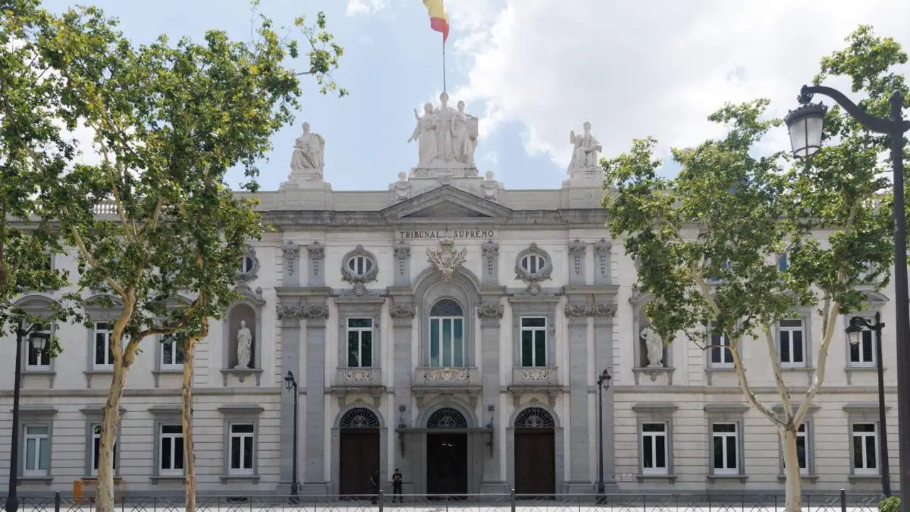  Archivo - Fachada del Tribunal Supremo, a 7 de julio de 2023, en Madrid (Espa&ntilde;a). - Eduardo Parra - Europa Press - Archivo 