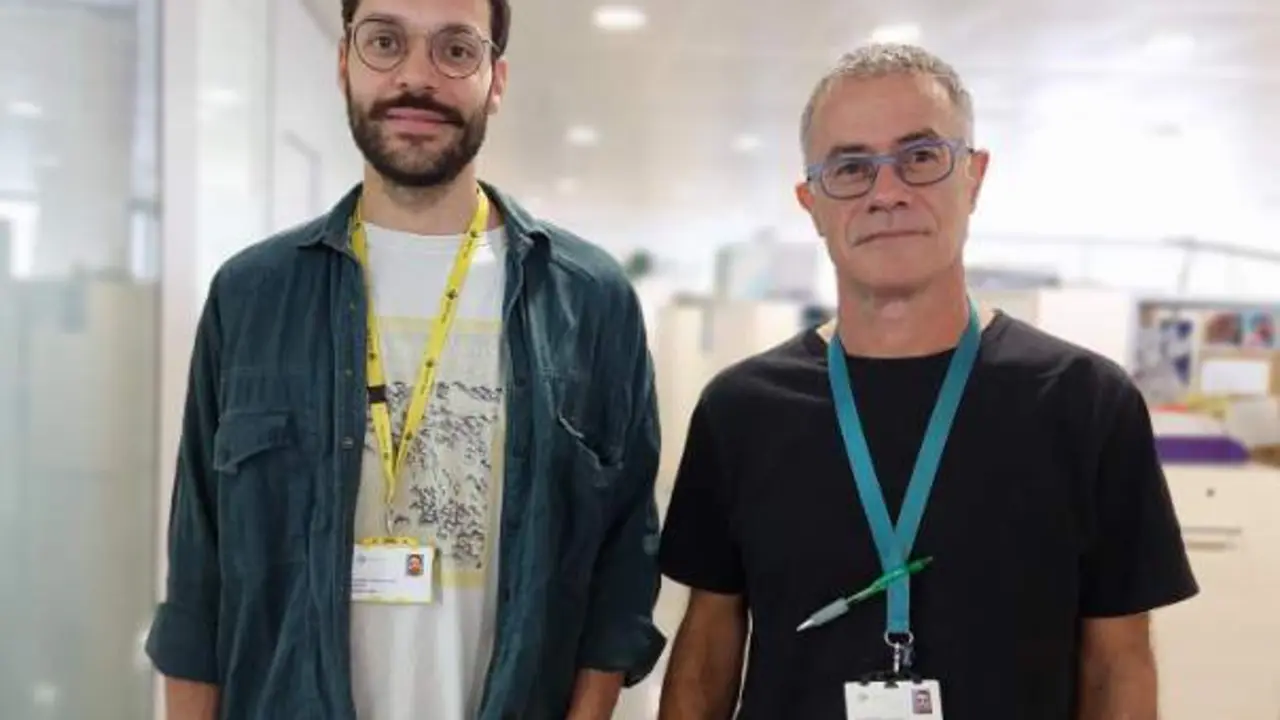  Los investigadores &Aacute;lvaro Carbayo y Ricard Rojas han liderado el estudio 