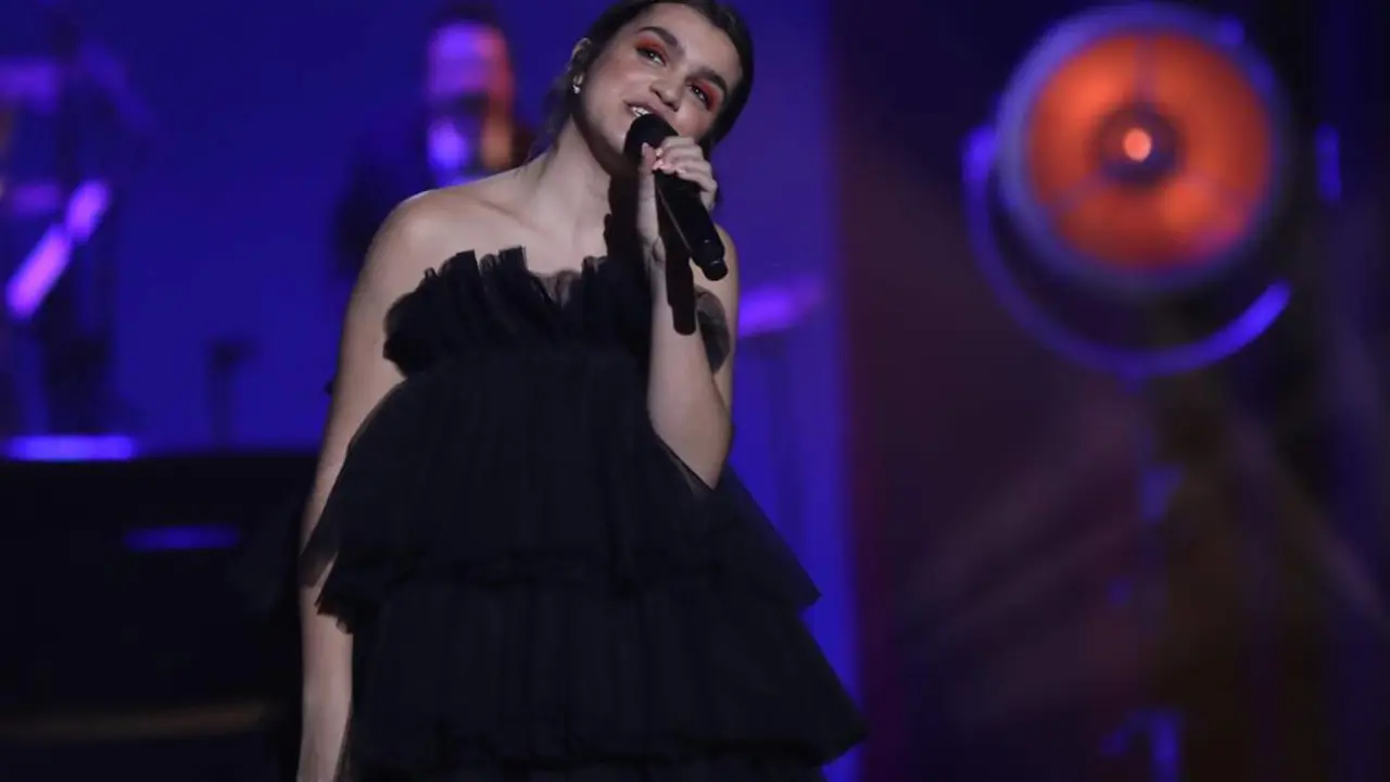  Archivo - Amaia en una actuaci&oacute;n en los Premios Goya - MAR&Iacute;A JOS&Eacute; L&Oacute;PEZ - EUROPA PRESS - Archivo 