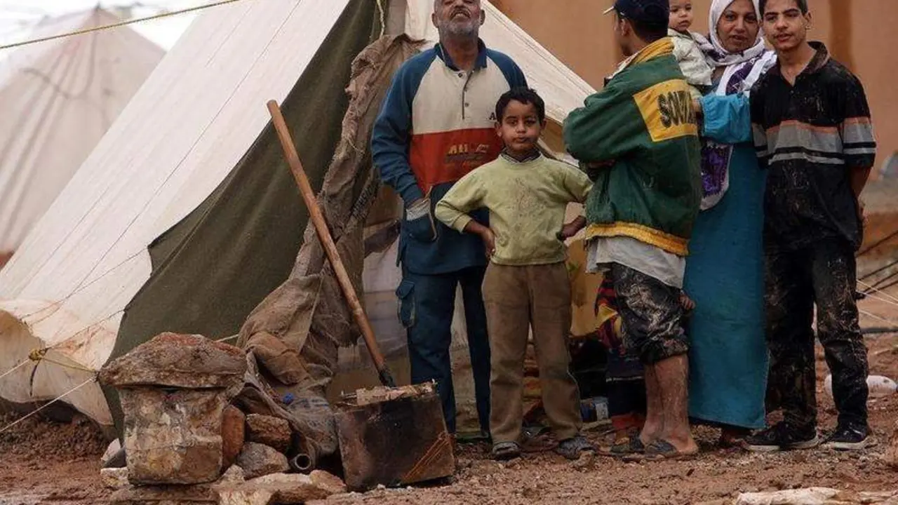  Refugiados palestinos en Jordania. Wikipedia 