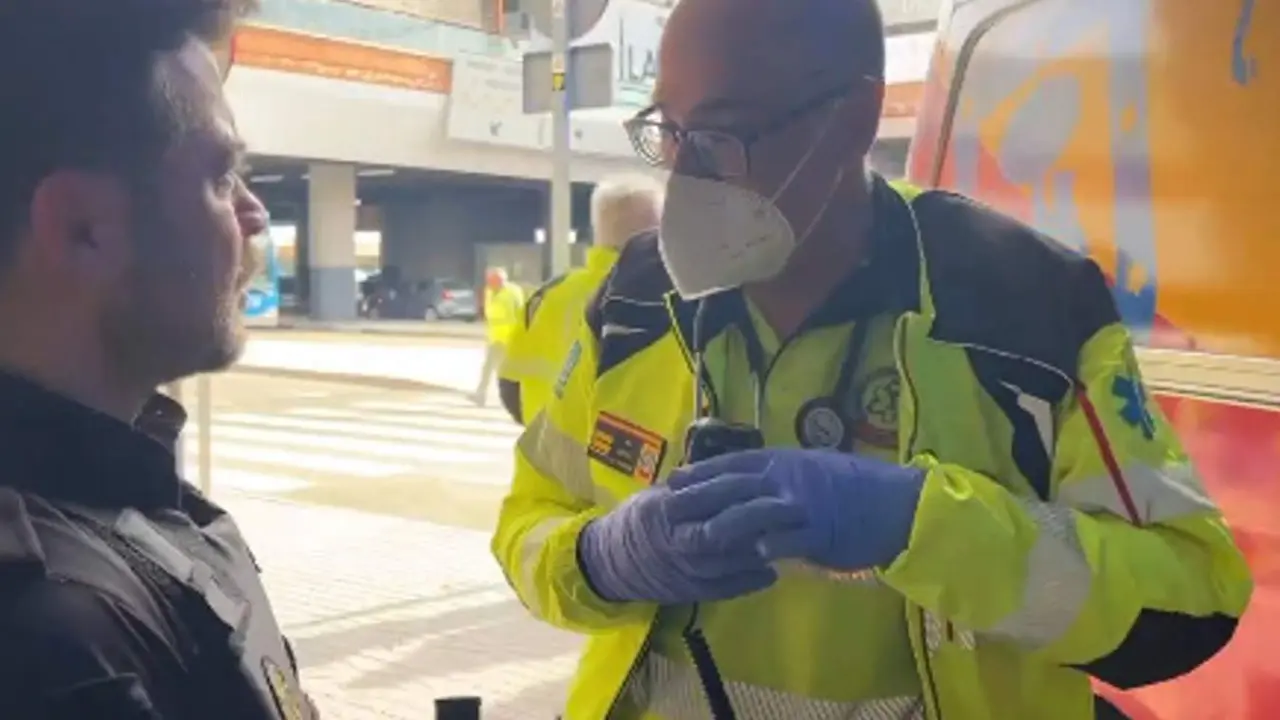  Nace una ni&ntilde;a en la estaci&oacute;n de Chamart&iacute;n gracias a la ayuda de polic&iacute;as nacionales y Samur - EMERGENCIAS MADRID 