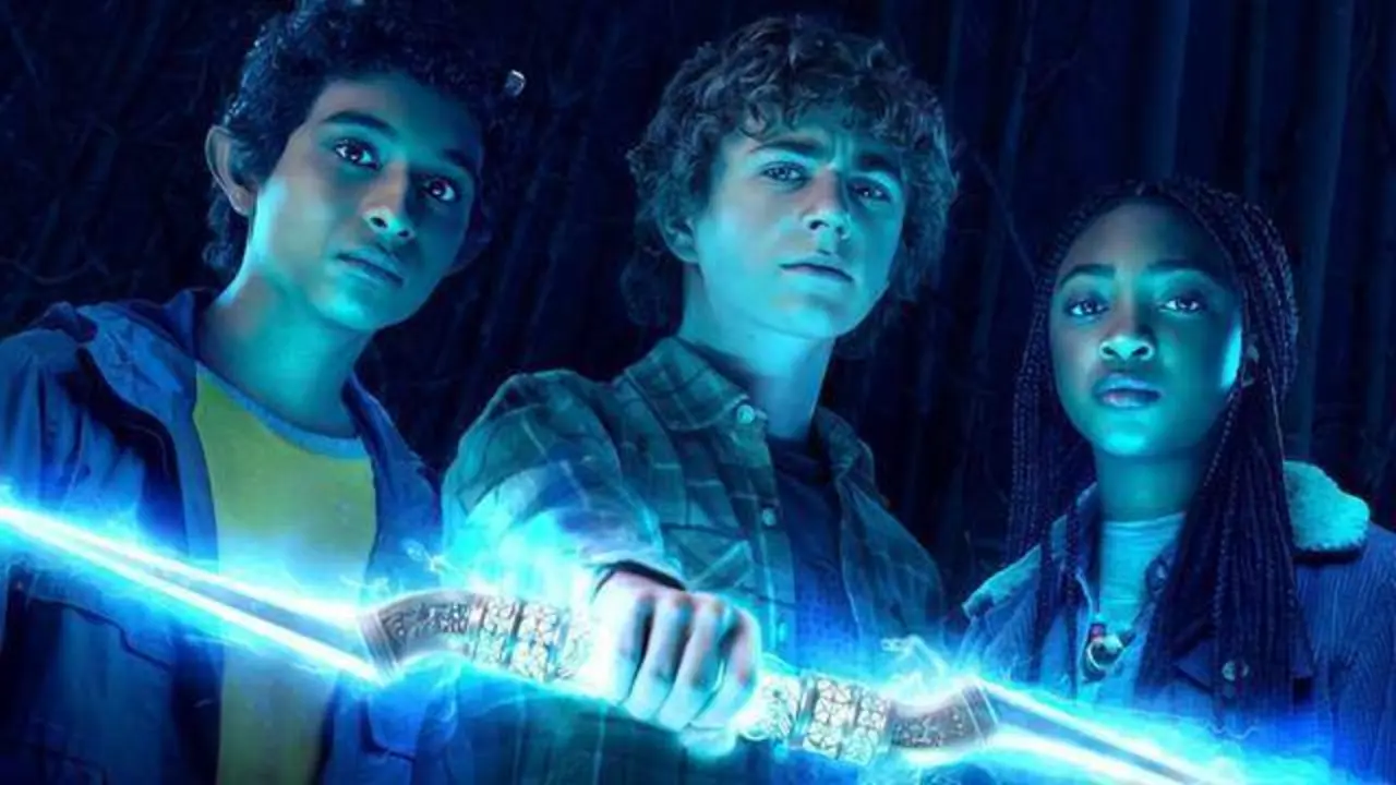  Imagen promocional de la serie "Percy Jackson y los Dioses del Olimpo" 