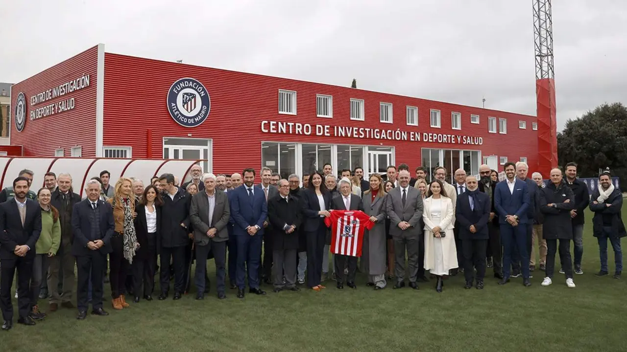  El Atl&eacute;tico de Madrid inaugura el CIDS para investigar "la mejora de la salud de las personas con discapacidad" - ATL&Eacute;TICO DE MADRID 