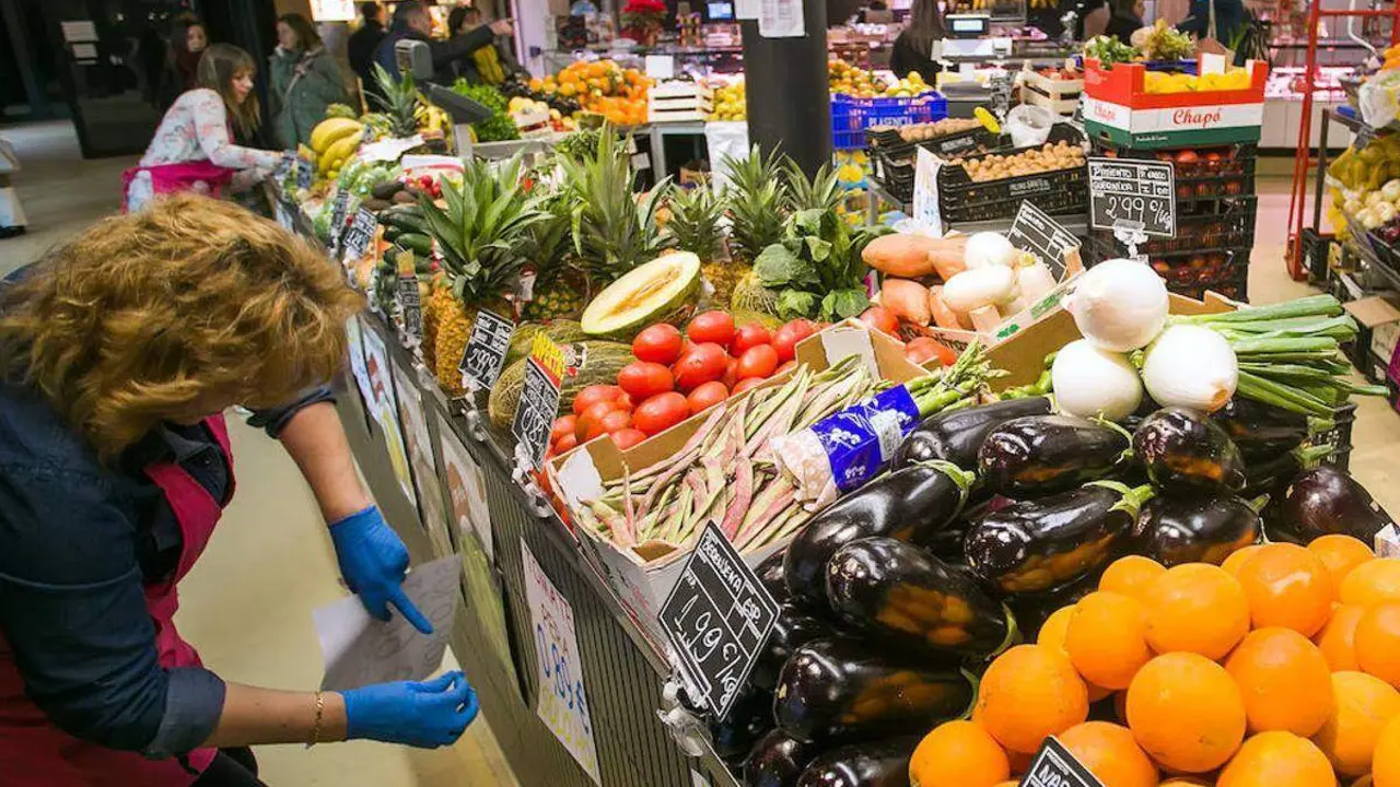  Productos del campo en el supermercado 