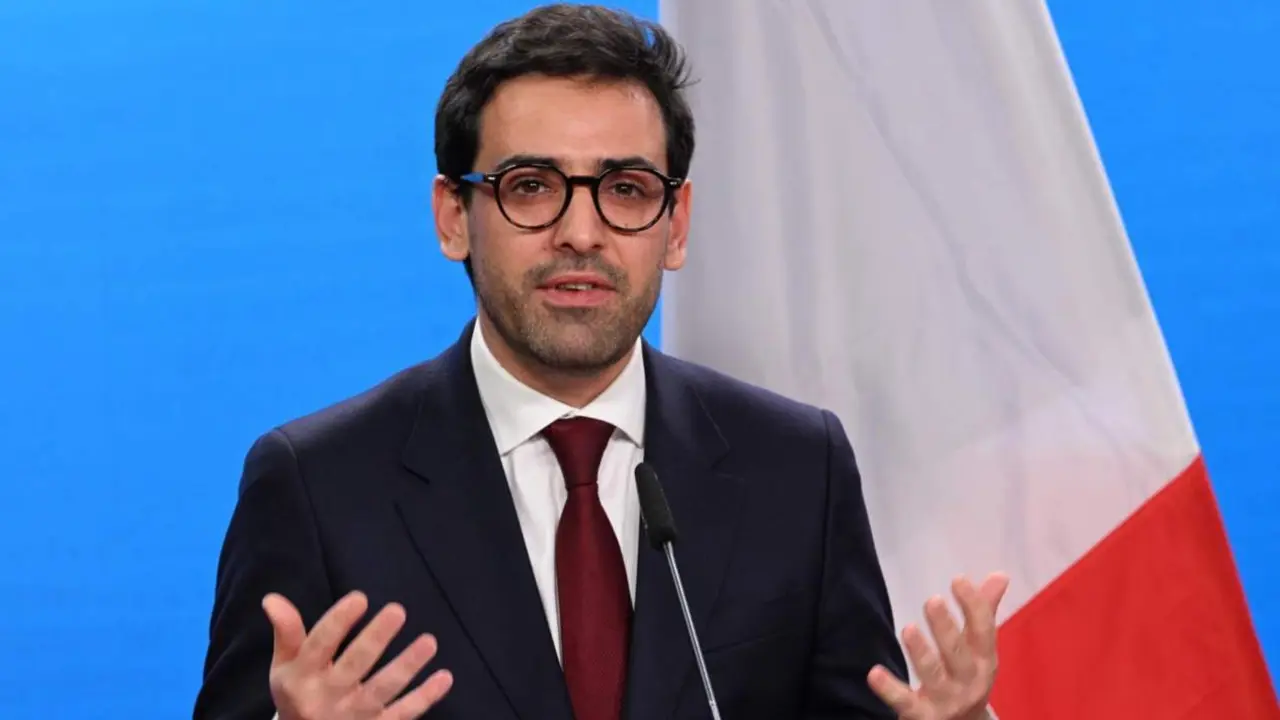  Archivo - El ministro de Exteriores franc&eacute;s, St&eacute;phane S&eacute;journ&eacute; - Soeren Stache/dpa - Archivo 