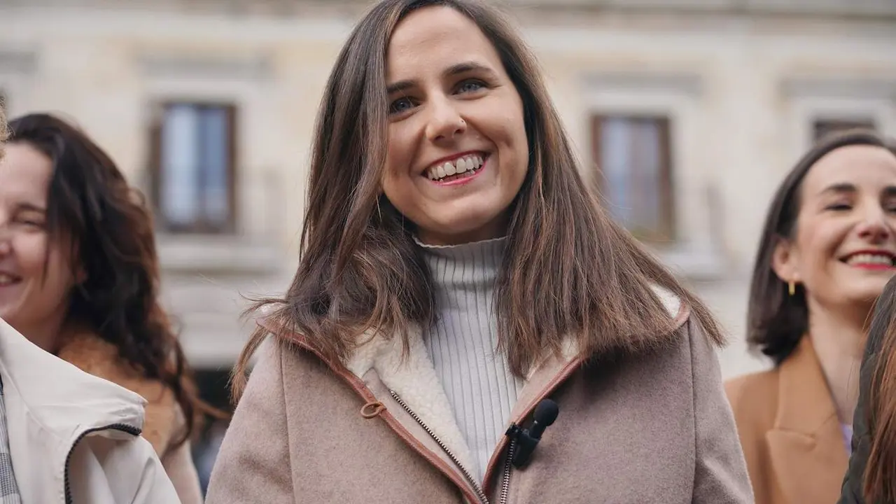  La secretaria general de Podemos, Ione Belarra 