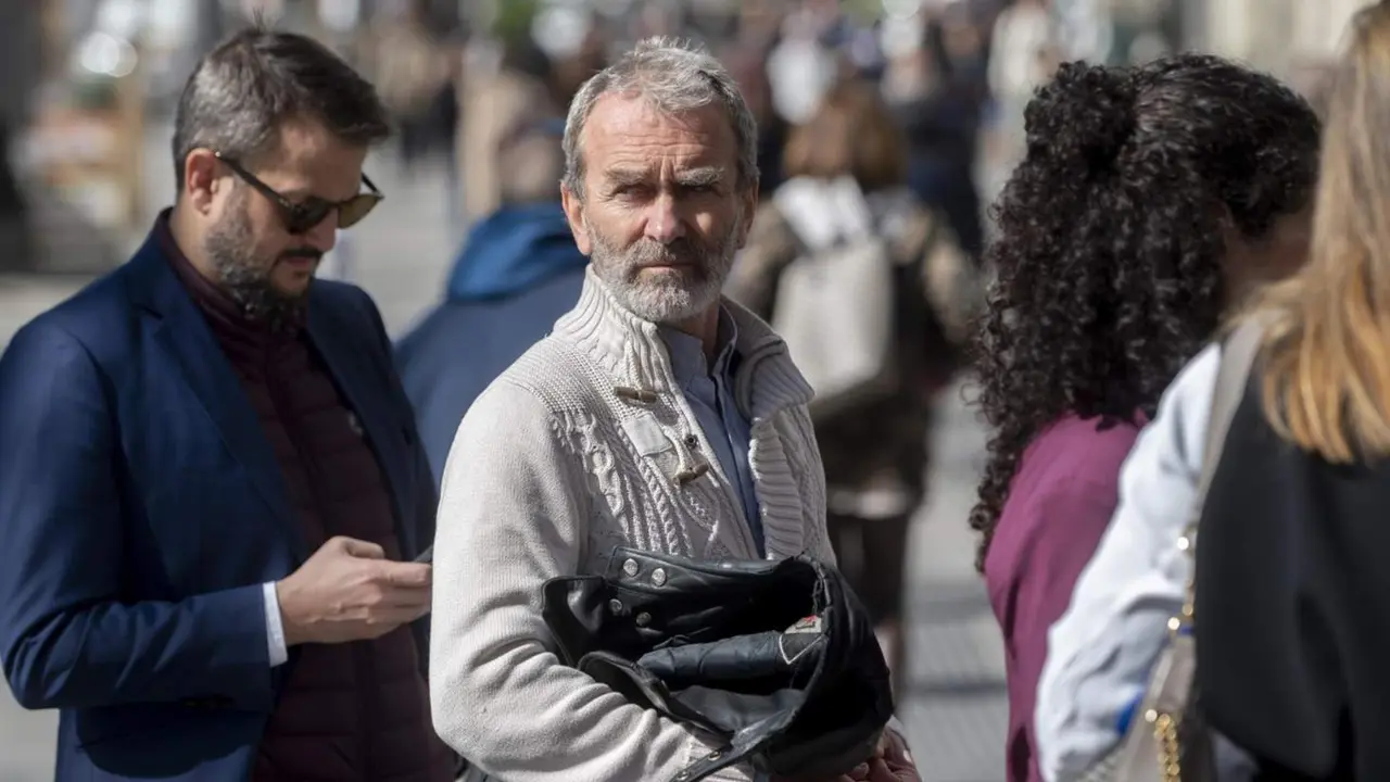  El director del Centro de Coordinaci&oacute;n de Alertas del Ministerio de Sanidad, Fernando Sim&oacute;n, a su llegada al acto 'El d&iacute;a en que empezamos a vencer', en el Instituto Cervantes, a 13 de marzo de 2024, en Madrid (Espa&ntilde;a). - Alberto Ortega - Europa Press 