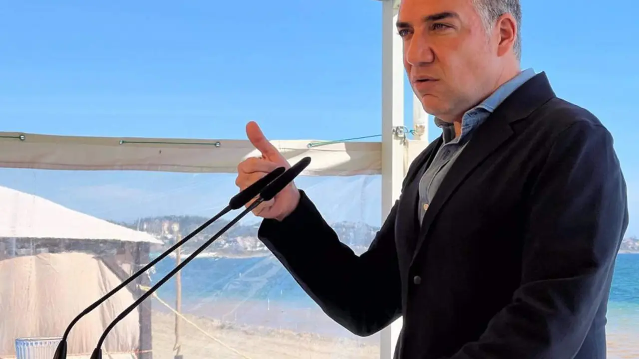  El vicesecretario de Coordinaci&oacute;n Auton&oacute;mica y Local y An&aacute;lisis Electoral del PP, El&iacute;as Bendodo, en un acto en Mijas - PP 