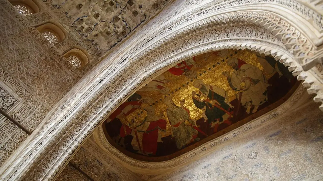  Bovedas de la Sala de los Reyes de la Alhambra 