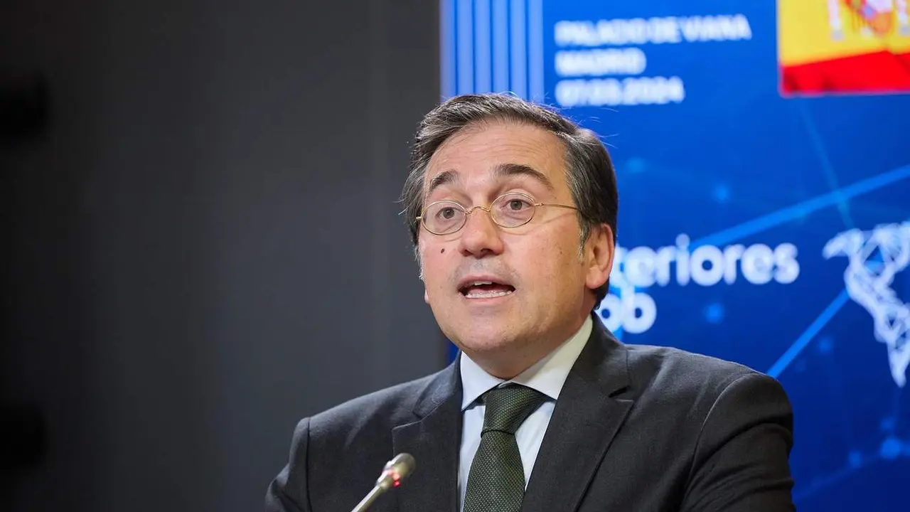  El ministro de Asuntos Exteriores, Uni&oacute;n Europea y Cooperaci&oacute;n, Jos&eacute; Manuel Albares 
