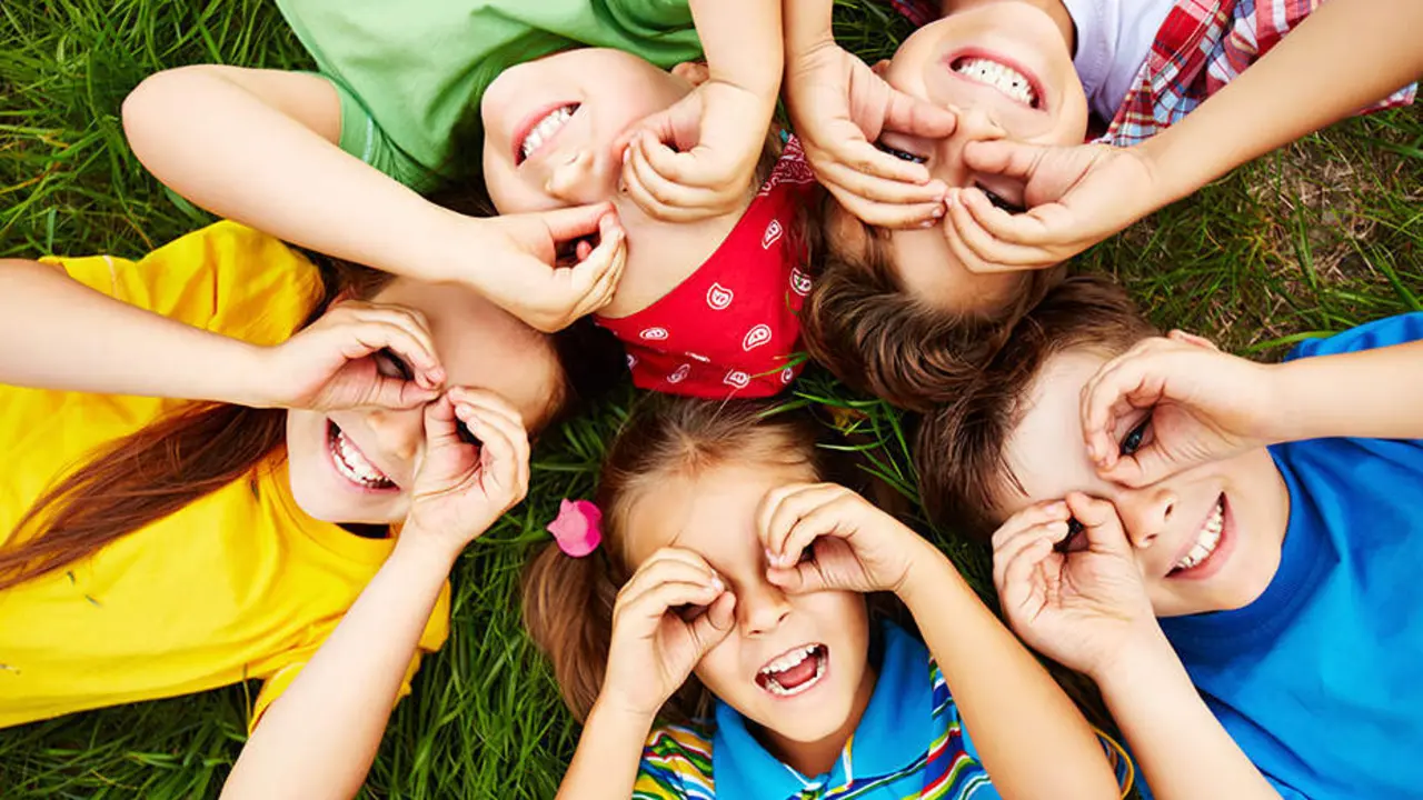  Grupo de ni&ntilde;os. ARCHIVO 