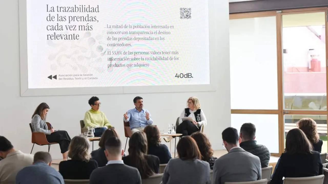  Presentaci&oacute;n del estudio 'Usos costumbres y nuevos desaf&iacute;os en la industria textil' de la Asociaci&oacute;n para la Gesti&oacute;n del Residuo Textil y el Calzado. - ASOCIACI&Oacute;N PARA LA GESTI&Oacute;N DEL RESIDUO TEXTIL 