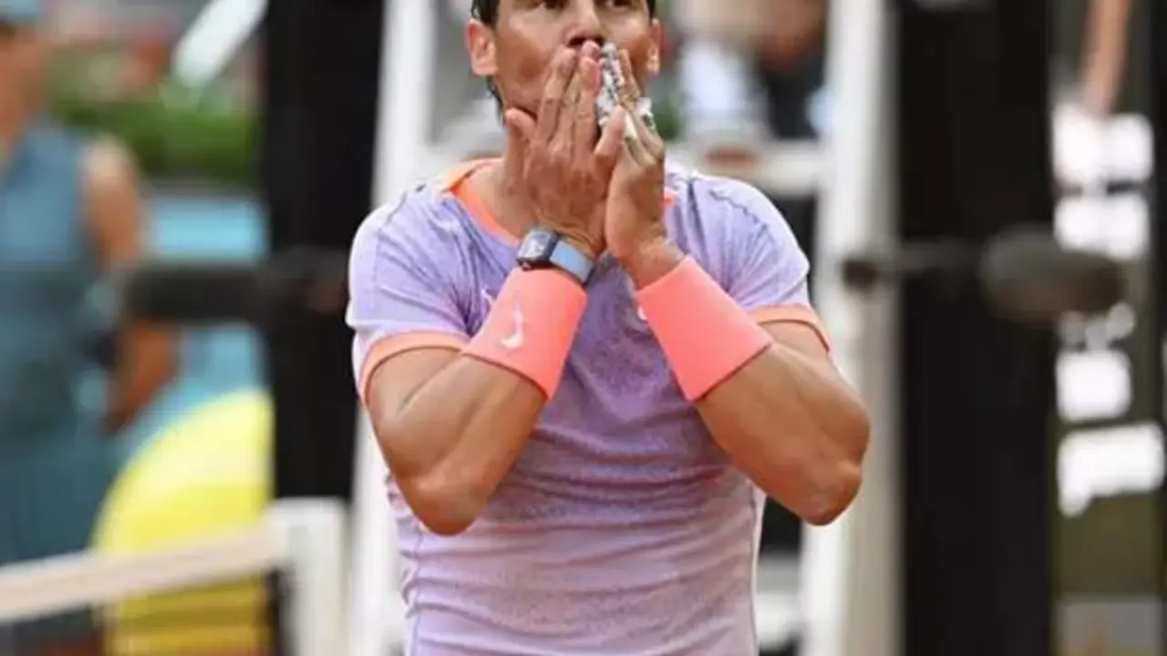  Rafa Nadal despidi&eacute;ndose de Madrid 