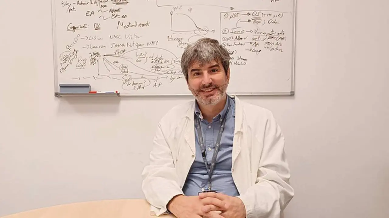  El director del &Aacute;rea de Investigaci&oacute;n en Enfermedades Neurol&oacute;gicas, Neurociencia y Salud Mental del IR Sant Pau, Juan Fortea. - INSTITUT DE RECERCA SANT PAU 