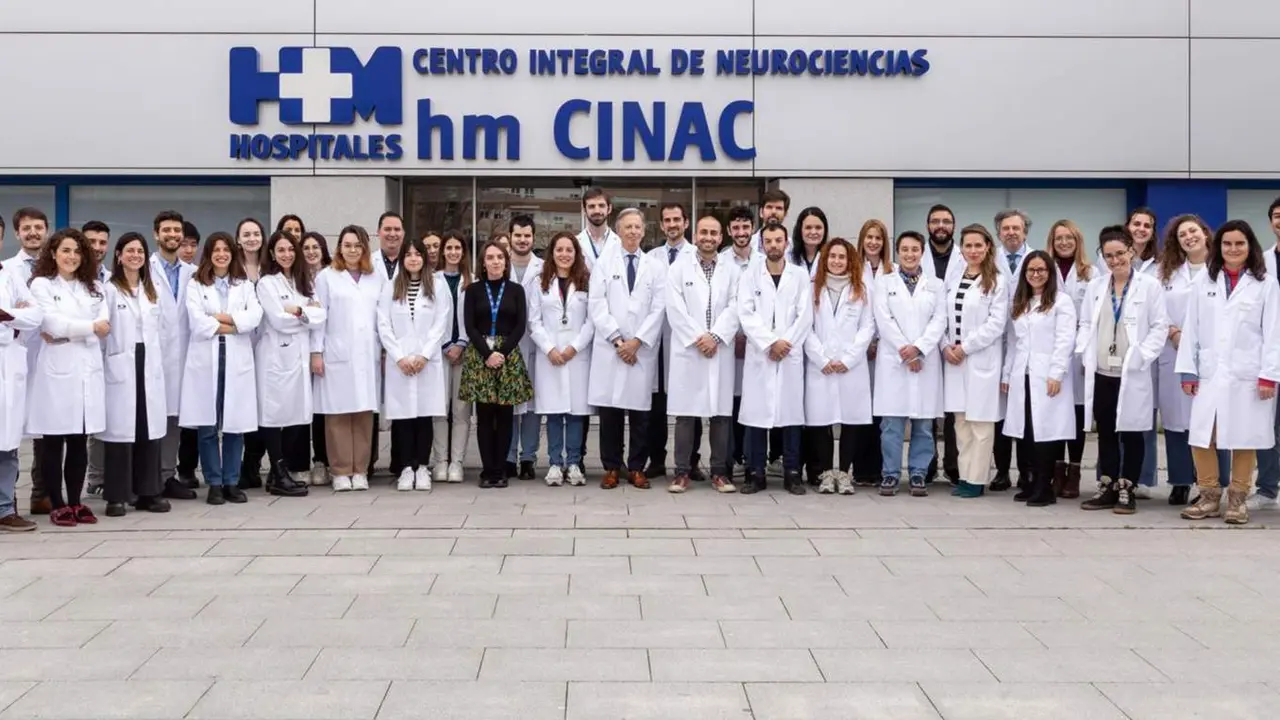  Investigadores del Centro Integral de Neurociencias Abarca Campal HM CINAC, ubicado el Hospital Universitario HM Puerta del Sur de M&oacute;stoles. - HM HOSPITALES 
