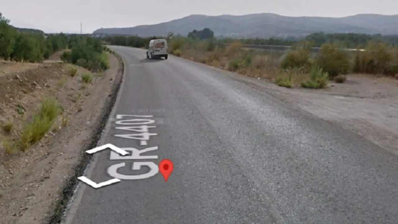  Archivo - Punto de la GR-4407 donde tuvo lugar el accidente de Loja. - EMERGENCIAS 112 - Archivo 