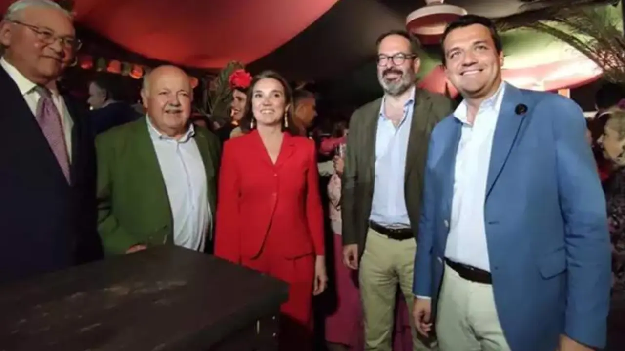  Cuca Gamarra en la Feria de C&oacute;rdoba 