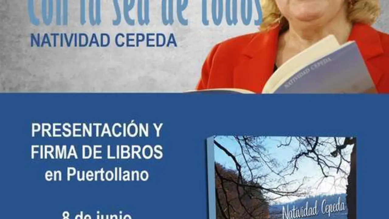  Cartel feria del Libro de Puertollano 2024 | Nota de prensa Grupo Oretania 