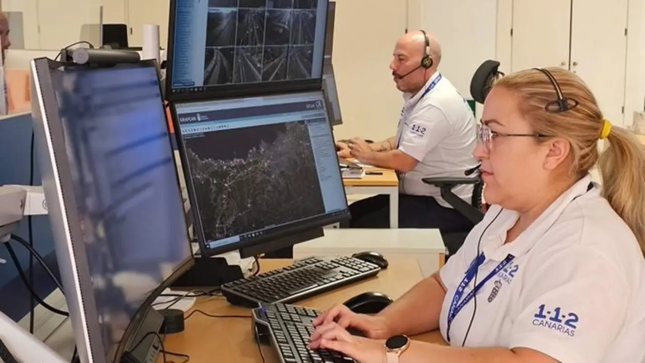  Sala operativa del Centro Coordinador de Emergencias y Seguridad (Canarias) | EP 