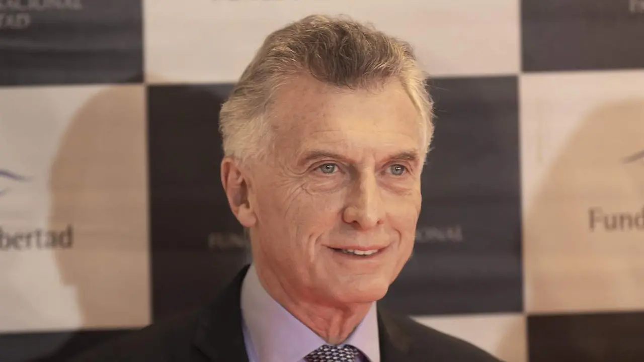  El ex presidente argentino Macri 
