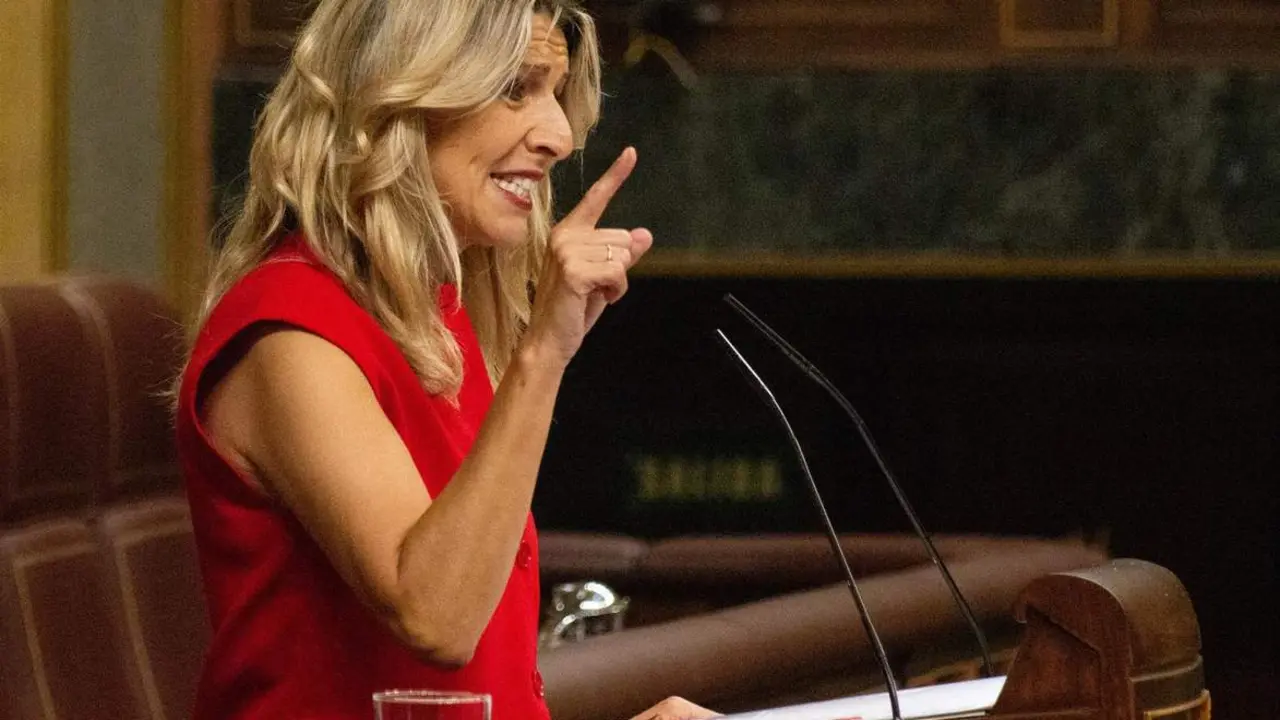  La vicepresidenta segunda del Gobierno, Yolanda D&iacute;az 