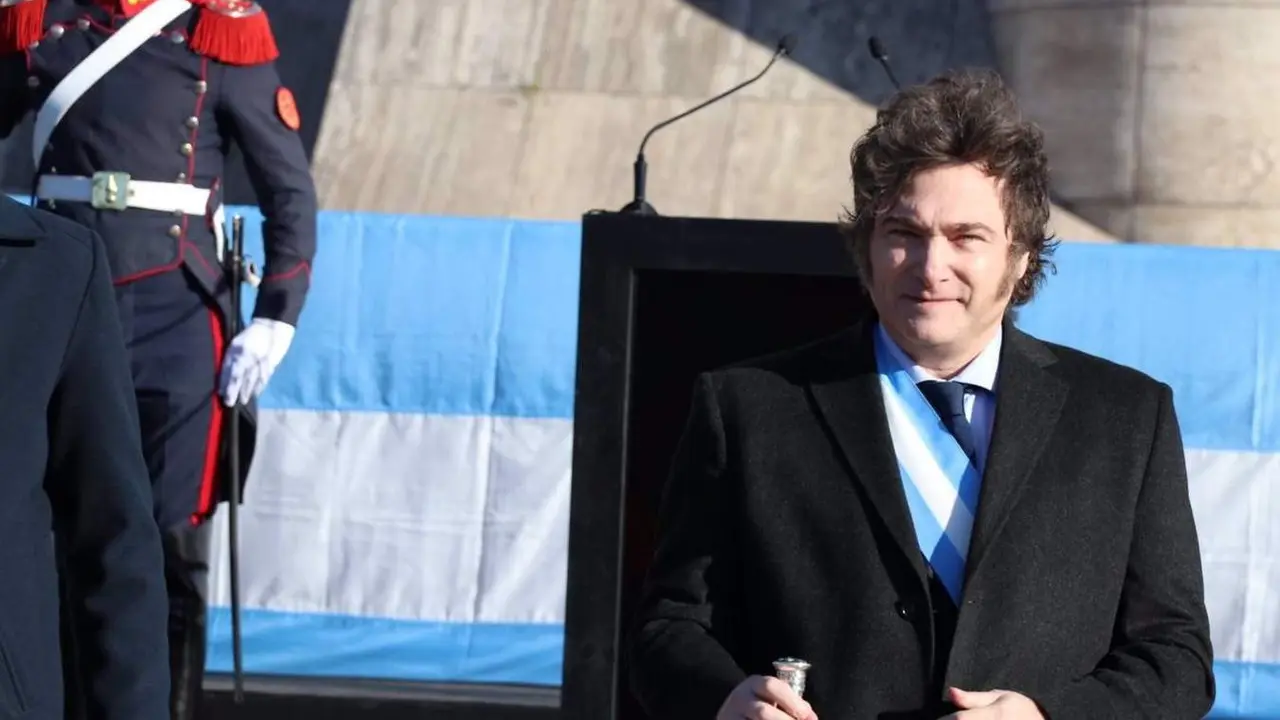  El presidente argentino, Javier Milei 