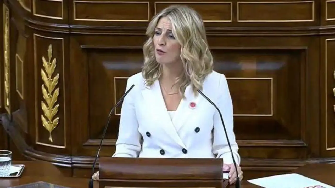  Yolanda D&iacute;az en el Congreso 